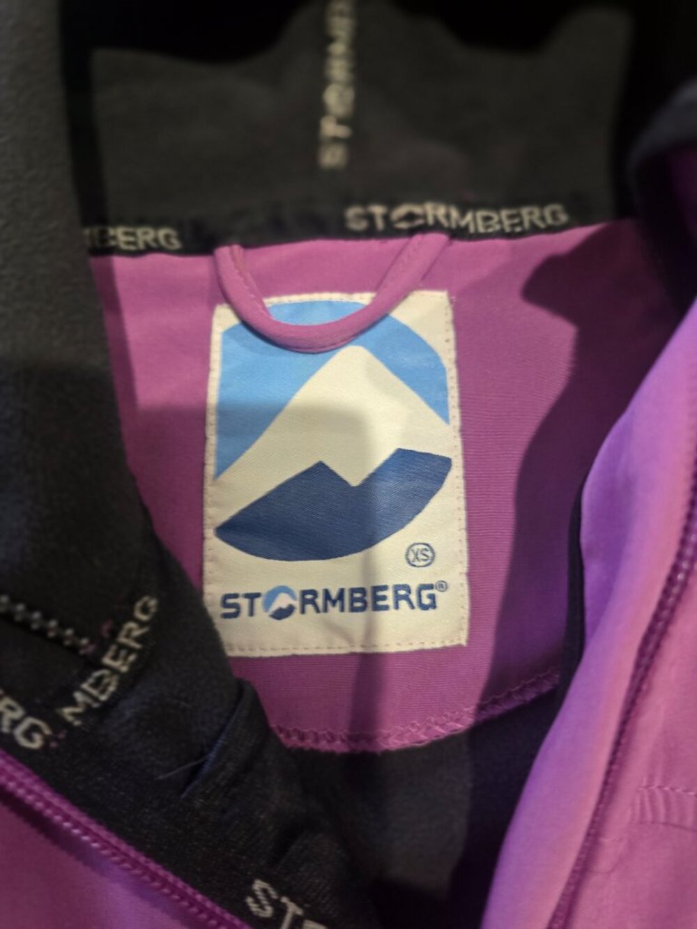 Stormberg ProRe 10 Softshell Jacket Womens XS Purple Hooded Full Zip - Picture 3 of 4